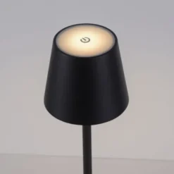 Akku Tischleuchte ,schwarz, Indoor, Outdoor, Camping