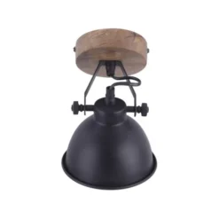 Deckenleuchte, schwarz, Retro Look, energiesparend, Industrial Design