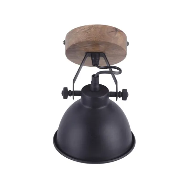 Deckenleuchte, schwarz, Retro Look, energiesparend, Industrial Design