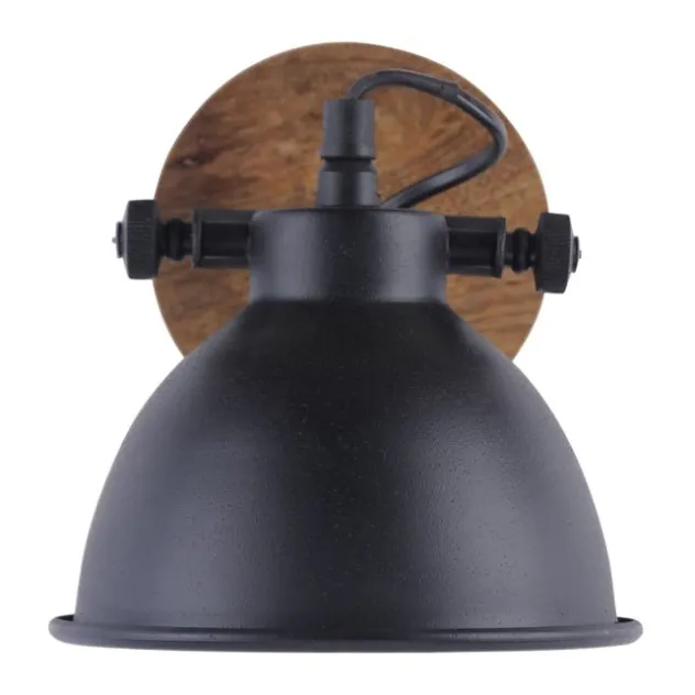 Deckenleuchte, schwarz, Retro Look, energiesparend, Industrial Design