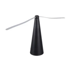 Fliegenwedler schwarz elektrisch Batterie mit USB Insektenabwehr