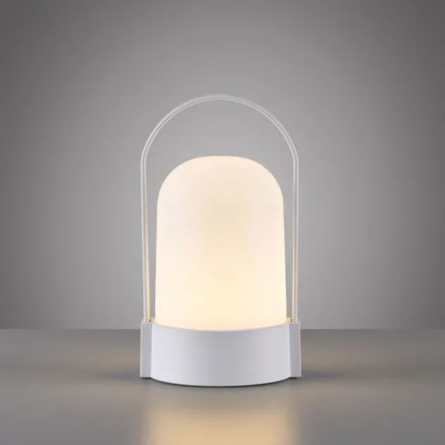 JUST LIGHT LED Akku Leuchte AKKU-JAN, weiss,