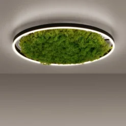 JUST LIGHT LED Deckenleuchte GERDA RITUS 60x60 Island Moos Switchmo dimmbar