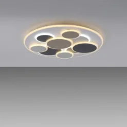 JUST LIGHT LED Deckenleuchte MODENA rund dimmbar Memoryfunktion