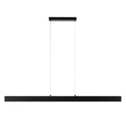 JUST LIGHT LED Pendelleuchte DRITTO, schwarz,linear