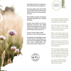 JUST LIGHT LED Wandleuchte GERDA MICHEL Holz natur 1-flammig Stoffschirm