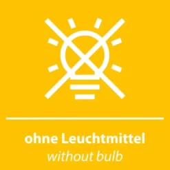JUST LIGHT Tischleuchte BLOOP orange Stoffschirm weiß einflammig