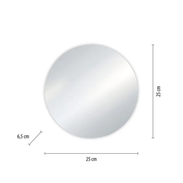 LED Akkuleuchte AKKU 25cm chrom Timerfunktion USB dimmbar