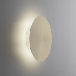 LED Akkuleuchte AKKU 18cm messing matt Timerfunktion USB dimmbar