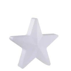 LED Akku Leuchte AKKU-STAR, weiss, groß, Outdoor IP44, USB-Ladekabel