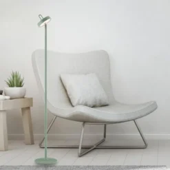 LED Akku Stehleuchte grün Touchdimmer IP44 Innenbereich Garten