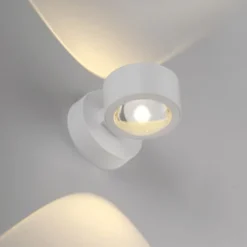 LED Akku Wandleuchte AKKU-CHIA, weiss