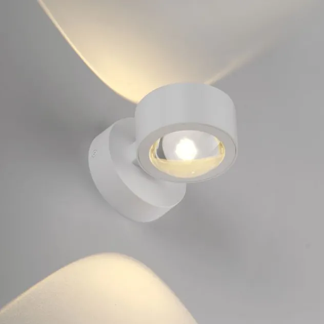 LED Akku Wandleuchte AKKU-CHIA, weiss