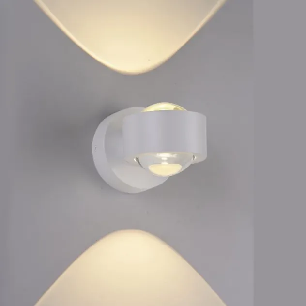 LED Akku Wandleuchte AKKU-CHIA, weiss