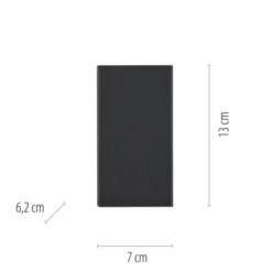 LED Außenleuchte anthrazit IP54 spritzwasserschutz Wandleuchte