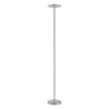 LED-Deckenfluter, stahlfarben, modern, dimmbar. Stehlampe