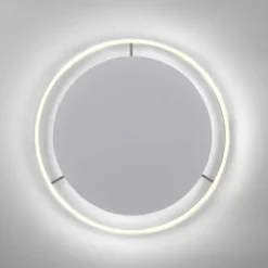 LED Deckenleuchte aluminium rund Ø60cm dimmbar Switchmo warmweiß