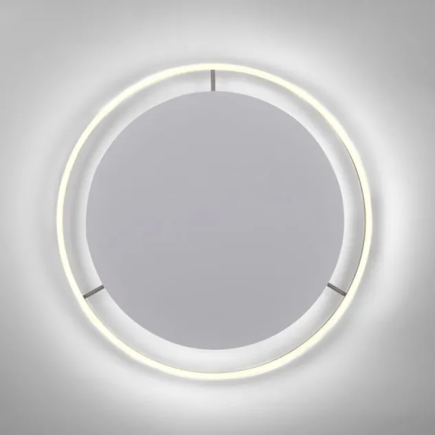LED Deckenleuchte aluminium rund Ø60cm dimmbar Switchmo warmweiß