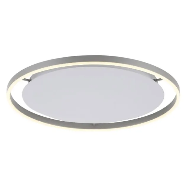 LED Deckenleuchte aluminium rund Ø60cm dimmbar Switchmo warmweiß