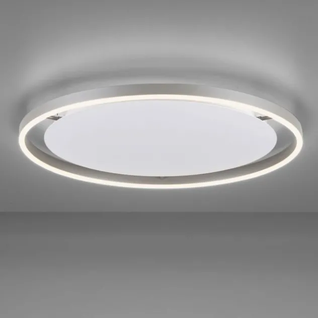 LED Deckenleuchte aluminium rund Ø60cm dimmbar Switchmo warmweiß