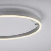 LED Deckenleuchte aluminium rund Ø40cm dimmbar Switchmo warmweiß