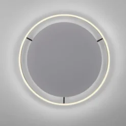 LED Deckenleuchte anthrazit rund Ø60cm dimmbar Switchmo warmweiß