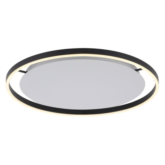 LED Deckenleuchte anthrazit rund Ø60cm dimmbar Switchmo warmweiß