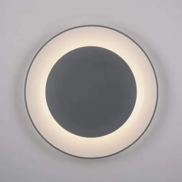 LED-Deckenleuchte, anthrazit-grau, dimmbar, CCT-Farbmanagement, Memory Funktion