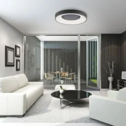 LED Deckenleuchte 50cm, dimmbar, Serienschaltung, CCT, blendfrei