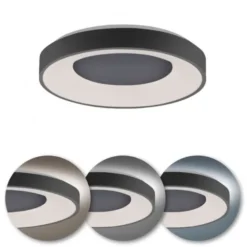 LED Deckenleuchte 50cm, dimmbar, Serienschaltung, CCT, blendfrei