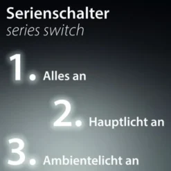 LED Deckenleuchte Ø35cm rund Sternenhimmel Farbwechsel CCT Memoryfunktion