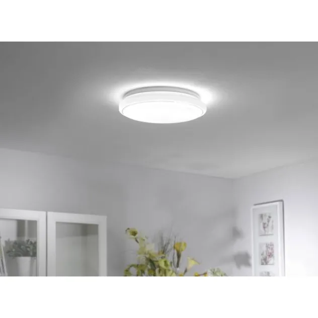 LED Deckenleuchte Ø44cm rund Sternenhimmel Farbwechsel CCT Memoryfunktion