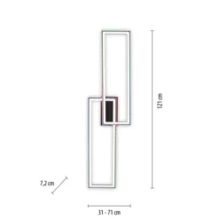 LED Deckenleuchte, dimmbar, Fernbedienung, Schlafzimmer,