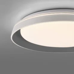 LED Deckenleuchte grau D=43cm dimmbar Switchmo Memoryfunktion