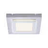 LED-Deckenleuchte, Master, aluminiumfarben, 30x30cm, modern, quadratisch