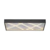 LED Deckenleuchte MIKADO, schwarz, rechteckig, dimmbar, Memoryfunktion