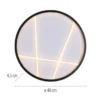 LED Deckenleuchte MIKADO, schwarz, rund, dimmbar, Memoryfunktion