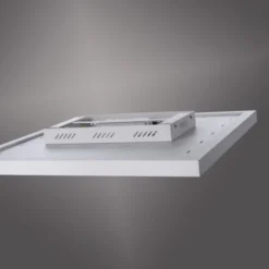 LED Deckenleuchte mit Infarot Heizung eckig weiß Fernbedienung