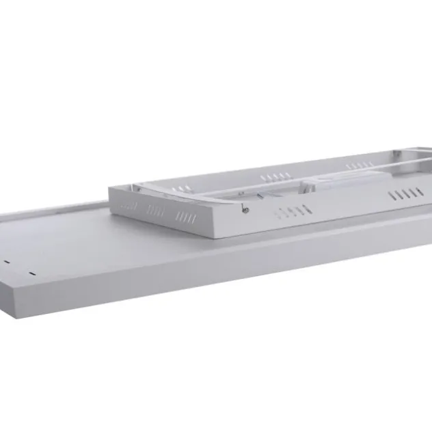 LED Deckenleuchte mit Infarot Heizung reckteckig weiß Fernbedienung
