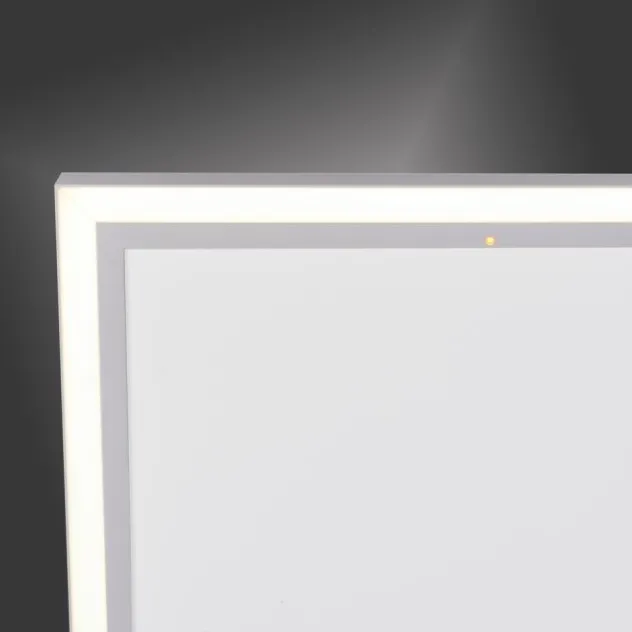 LED Deckenleuchte mit Infarot Heizung reckteckig weiß Fernbedienung