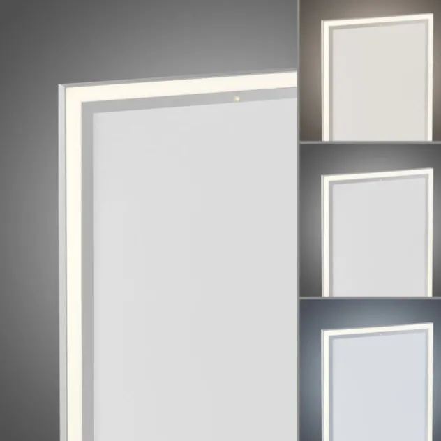 LED Deckenleuchte mit Infarot Heizung reckteckig weiß Fernbedienung