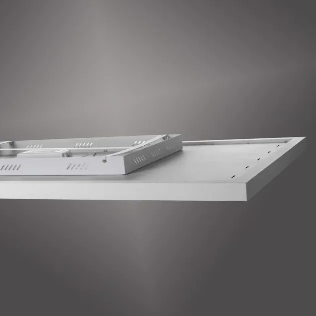 LED Deckenleuchte mit Infarot Heizung reckteckig weiß Fernbedienung