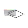 LED Deckenleuchte quadratisch aluminium CCT dimmbar Rainbow RGB