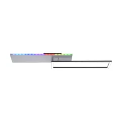 LED Deckenleuchte rechteckig aluminium CCT dimmbar Rainbow RGB