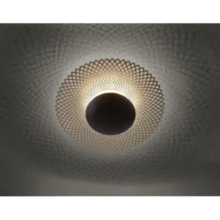 LED Deckenleuchte, rost-gold, indirekt, blendfrei, dimmbar, Memory Funktion
