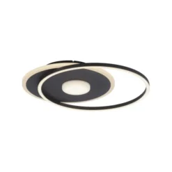 LED Deckenleuchte rund Switchmo schwarz 3 Stufen Dimmung modern