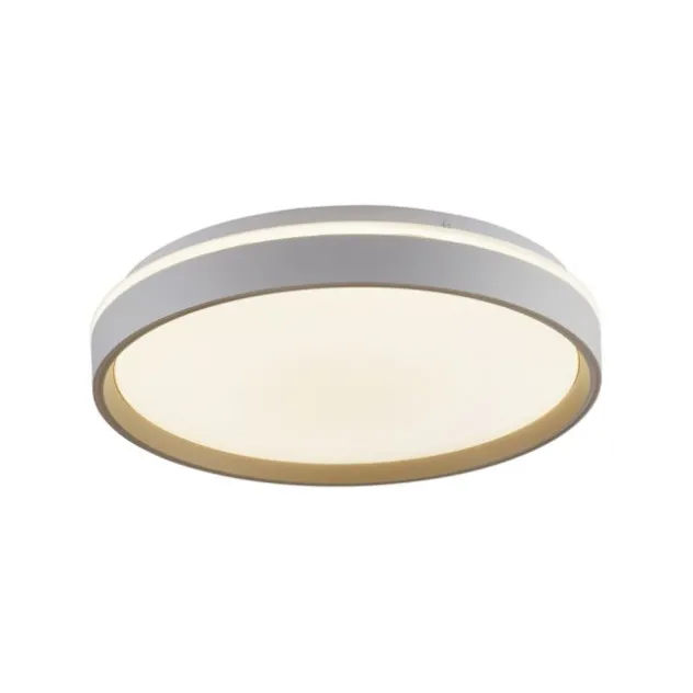LED Deckenleuchte sandfarben, CCT Fernbedienung