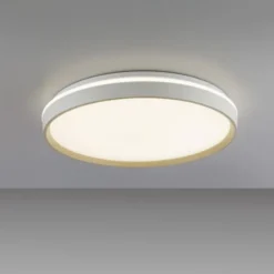 LED Deckenleuchte sandfarben, warmweiß - kaltweiß dimmbar