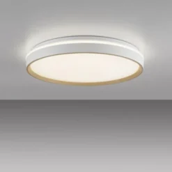 LED Deckenleuchte sandfarben, warmweiß - kaltweiß dimmbar