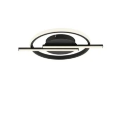 LED Deckenleuchte schwarz modernes Design SimplyDim Memoryfunktion